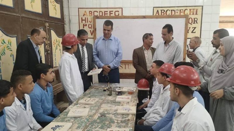 عطية فى أولى زياراته