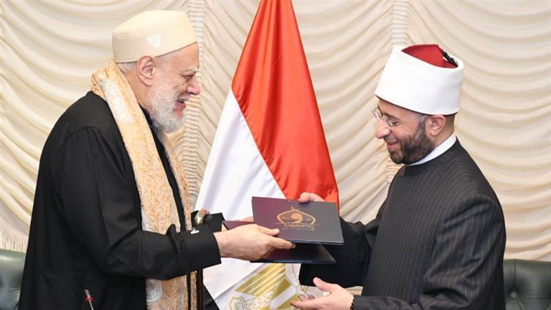 وزير الاوقاف والدكتور