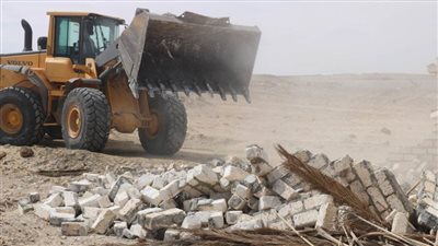 محافظ الجيزة: إزالة ٧٢ حالة تعد على أراض زراعية وأملاك دولة بالواحات البحرية