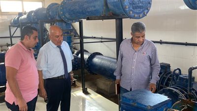 رئيس شركة مياه البحر الأحمر يتفقد محطات ومواقع الشركة بالجنوب  |صور 