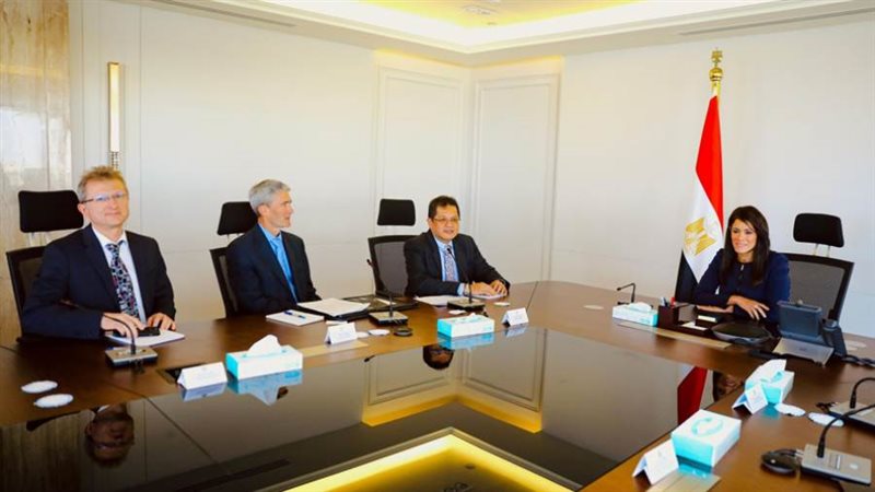 المشاط تناقش مع وفد