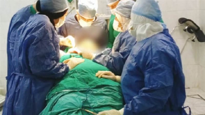 إجراء جراحة استئصال