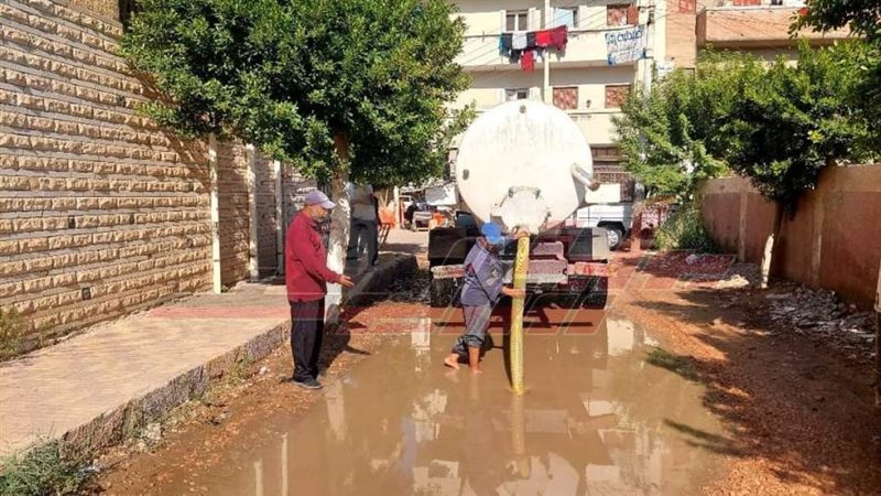 كسح مياه الأمطار