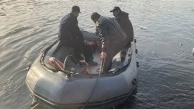 انتشال جثة شخص غرق أثناء محاولة السباحة بمنطقة كورنيش النيل بمدينة أسوان