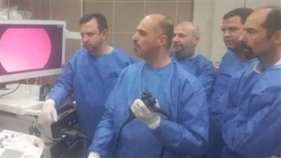 المستشفيات التعليمية تشارك في الدورة التدريبية الدولية لمناظير الموجات فوق الصوتية