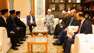مفتي الجمهورية يستقبل وفدا إندونيسيا لبحث تعزيز التعاون في مجال التدريب على الإفتاء 