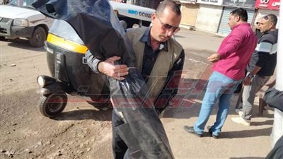 إزالة الإشغالات وتحرير 25 محضراً للمخالفين بكفر الشيخ 