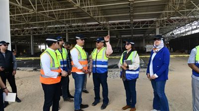 محافظ الفيوم يتفقد الأعمال الإنشائية لمصنع يازاكي لإنتاج الضفائر الكهربائية 