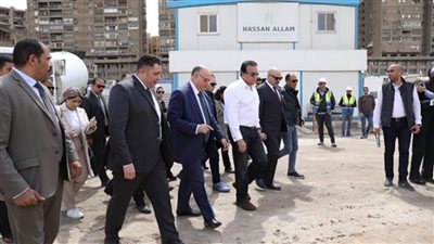 وزير الصحة يتفقد إنشاءات مبنى الامتداد الرئيسي لمعهد ناصر بسعة 600 سرير