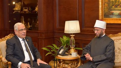 النائب العام يستقبل وزير الأوقاف