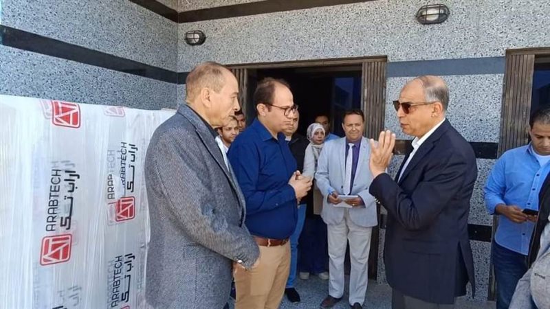 محافظ المنيا يتفقد