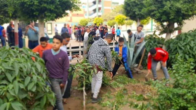 جانب من فعاليات طلاب