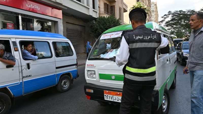 جانب من الحملات المرورية