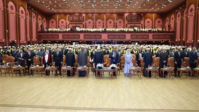 انطلاق احتفالية تخريج دفعة جديدة من الطلاب الوافدين بالأزهر باسم 