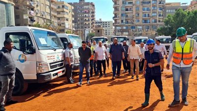 رئيس مياه الشرب بسوهاج يتفقد محطة مياه سوهاج 