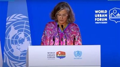 عاجل| المديرة التنفيذية لبرنامج الأمم المتحدة للمستوطنات تشيد بتنظيم النسخة الـ12 من المنتدى الحضري العالمي