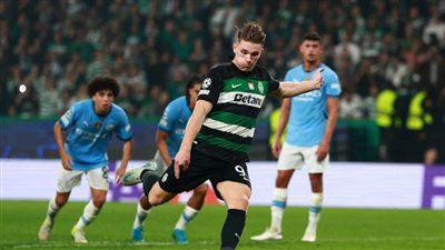 «جوارديولا» يعاني.. مانشستر سيتي يسقط أمام سبورتنج لشبونة بدوري الأبطال