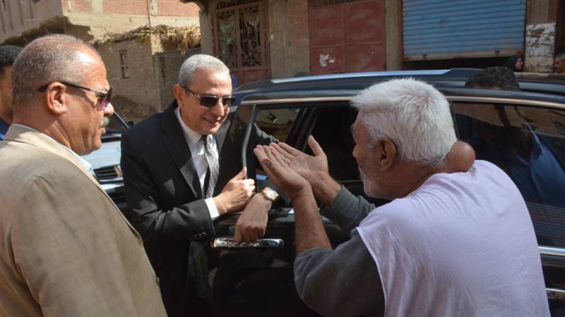 محافظ الغربية خلال