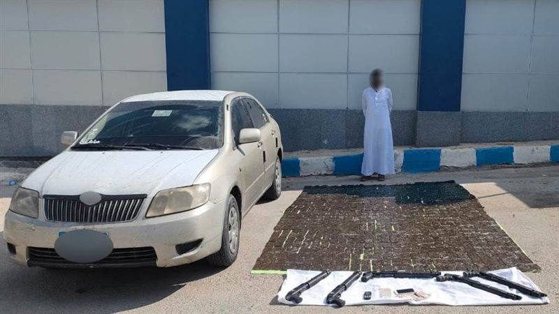 المتهم والمضبوطات