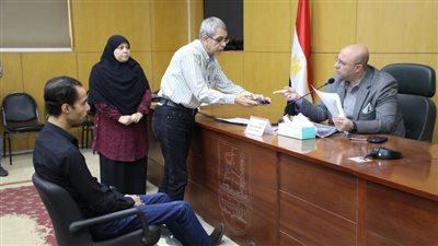 حلول فورية لمطالب المواطنين في اللقاء الأسبوعي لمحافظ بني سويف