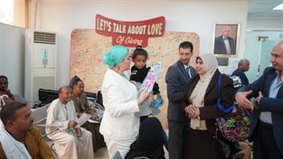 رئيسة “الطفولة والأمومة” تدعم الأطفال بمؤسسة مجدي يعقوب لأمراض وأبحاث القلب بأسوان