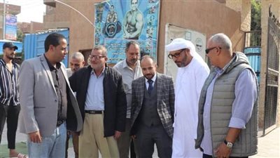 وكيل شباب الجيزة يستقبل مسؤولي مؤسسة زايد العليا لأصحاب الهمم 