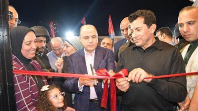 في ختام جولته.. وزير الشباب والرياضة ومحافظ كفر الشيخ يفتتحان مشروعات إنشائية