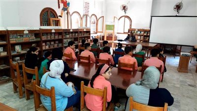  بالصور.. التفكير الإبداعي وفن النحت ضمن فعاليات تثقيفية بالغربية