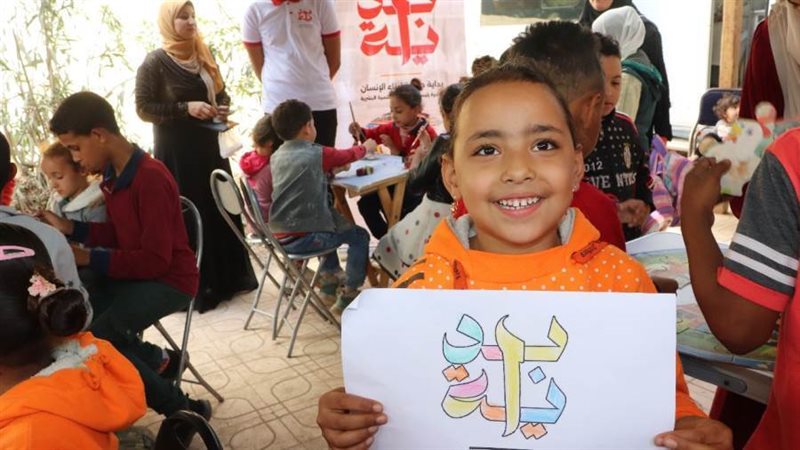 جانب من القافلة