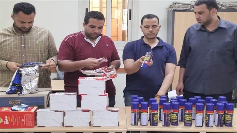 جانب من الحملات التموينية