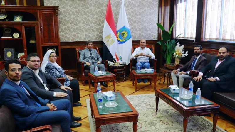 جانب من الإستقبال