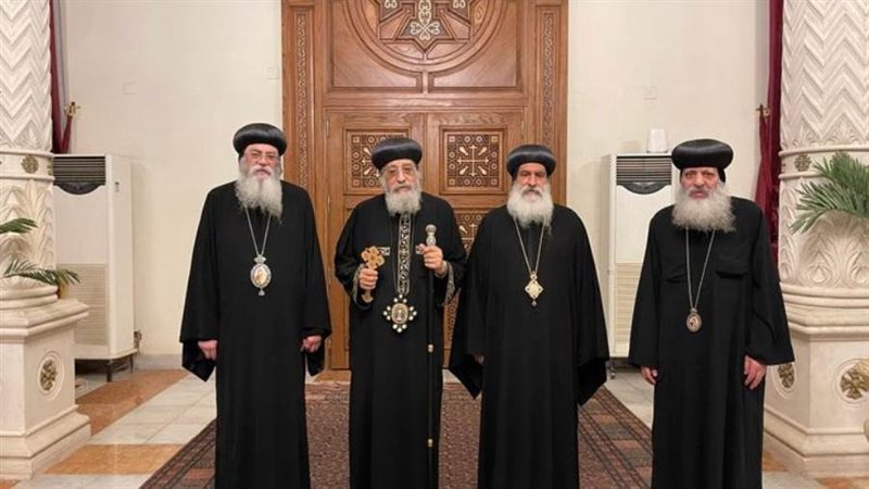 البابا خلال استقباله