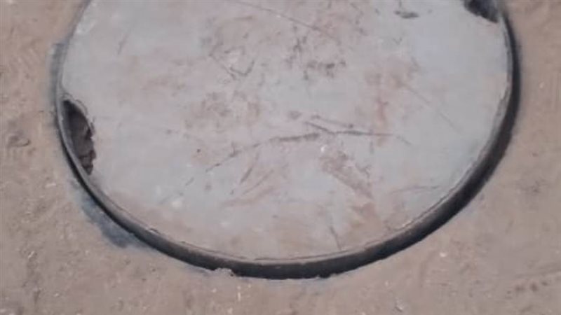 تركيب أغطية لبالوعات