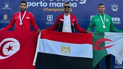 مصر تتصدر اليوم الأول من منافسات البطولة الأفريقية للتجديف بـ11 ميدالية