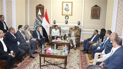 وزير قطاع الأعمال يلتقي وزير الشباب والرياضة ونواب المحلة بالغزل والنسيج 