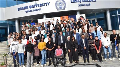 رئيس جامعة بنها يفتتح مهرجان 