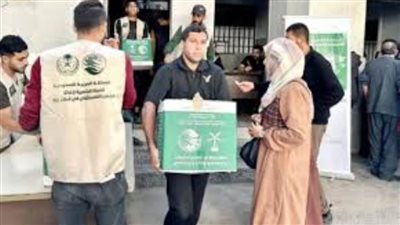 مركز الملك سلمان للإغاثة يواصل توزيع السلال الغذائية في شمال قطاع غزة