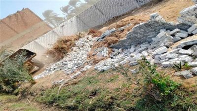 إزالة 7 حالات تعدٍ بالبناء على الأراضي الزراعية بمركز سنورس بالفيوم 