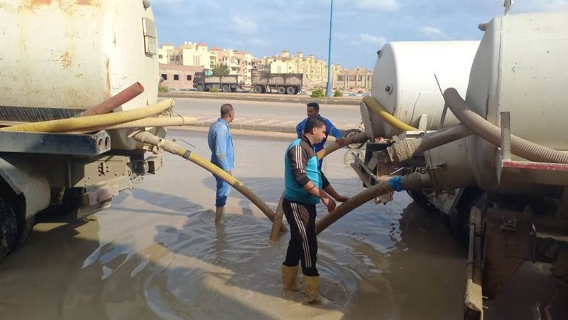 شفط مياه الأمطار