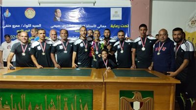 منتخب تعليم البحيرة يفوز بالمركز الثاني لكرة القدم الخماسية