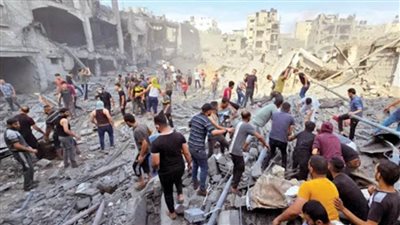 عشرات الشهداء والمصابين في قصف للاحتلال على مناطق متفرقة في غزة