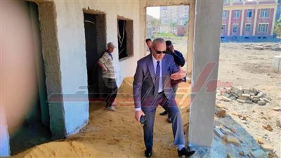 استئناف الأعمال الإنشائية بمركز التنمية الشبابية بكفر الشيخ