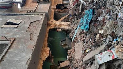 بسبب انفجار محول الكهرباء.. انهيار مبنى سنترال وانهيار جزئي بـ 4 منازل بأسيوط
