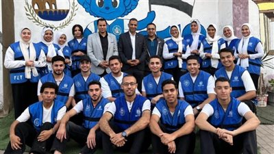 فريق متطوعي yly «شباب يدير شباب» بالقليوبية ينفذ مشروع youth society  لتجميل شوارع بنها