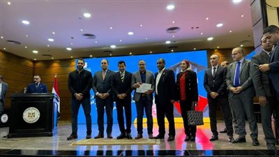 تكريم أبطال مصر لكرة السرعة الفائزين ببطولة العالم بتركيا