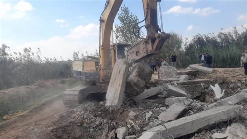 جانب من حملات إزالة