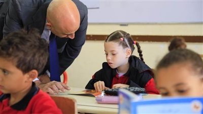 وزير التعليم يتفقد المدرسه اليابانية في الشروق