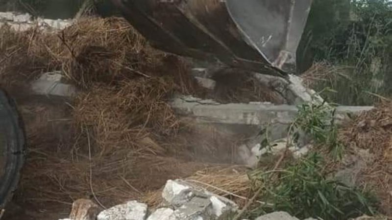 جانب من حملات إزالة