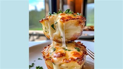 فطائر البطاطس المهروسة بالجبن.. وصفة مقرمشة ومثالية للاستمتاع بالمذاق الشهي