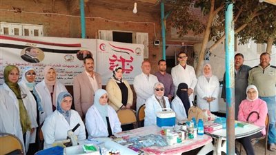  بالصور.. علاج 1930 طائرا و554 رأس ماشية في مركز كفر الزيات بالغربية